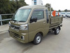 It is a picture of the khaki  daihatsu hijet dump in 2022,Sub Photo 2 Stock No.Y049229