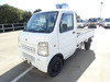 It is a picture of the white suzuki carry truck in 2011,Sub Photo 1 Stock No.Y049362