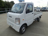 It is a picture of the white suzuki carry truck in 2007,Sub Photo 1 Stock No.Y049378