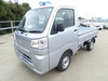 It is a picture of the silver daihatsu hijet truck in 2022,Sub Photo 1 Stock No.Y049403