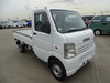 It is a picture of the white suzuki carry truck in 2007,Sub Photo 0 Stock No.Y049411