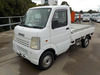 It is a picture of the white suzuki carry truck in 2003,Sub Photo 1 Stock No.Y049415