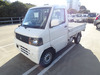 It is a picture of the white mitsubishi minicab truck in 2004,Sub Photo 1 Stock No.Y049416