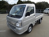 It is a picture of the silver suzuki carry truck in 2022,Sub Photo 1 Stock No.Y049436