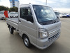 It is a picture of the silver suzuki carry truck in 2022,Sub Photo 0 Stock No.Y049436