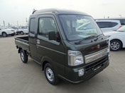 It is a picture of the khaki  suzuki carry jumbo in 2022,First Photo Stock No.Y049568