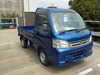 It is a picture of the blue daihatsu hijet truck in 2014,Sub Photo 0 Stock No.Y049584