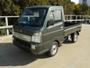 It is a picture of the khaki suzuki carry truck in 2022,Sub Photo 1 Stock No.Y049616