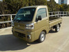 It is a picture of the khaki  daihatsu hijet truck in 2022,Sub Photo 1 Stock No.Y049686