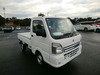 It is a picture of the white suzuki carry  truck in 2024,Sub Photo 1 Stock No.Y057909