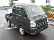 It is a picture of the green suzuki super carry jumbo in 2021,First Photo Stock No.Y057938