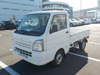 It is a picture of the white suzuki carry  truck in 2018,Sub Photo 1 Stock No.Y058035