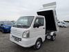 It is a picture of the white suzuki carry dump in 2024,Sub Photo 1 Stock No.Y058108