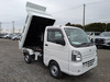 It is a picture of the white suzuki carry dump in 2024,Sub Photo 0 Stock No.Y058109