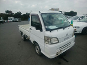 It is a picture of the white daihatsu hijet  truck in 2012,First Photo Stock No.Y058123