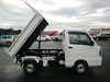 It is a picture of the white suzuki carry truck scissors dump in 2024,Sub Photo 6 Stock No.Y058429