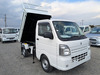 It is a picture of the white suzuki carry truck scissors dump in 2024,Sub Photo 7 Stock No.Y058430