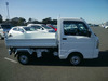 It is a picture of the white suzuki carry scissors dump in 2025,Sub Photo 2 Stock No.Y058808