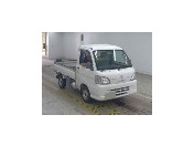 It is a picture of the white daihatsu hijet truck dump in 2010,First Photo Stock No.Y061268