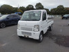 It is a picture of the white suzuki carry truck in 2010,Sub Photo 1 Stock No.Y062588
