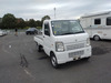 It is a picture of the white suzuki carry truck in 2010,Sub Photo 0 Stock No.Y062588