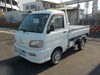 It is a picture of the white daihatsu hijet  scissors dump in 2001,Sub Photo 3 Stock No.Y062874