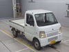 It is a picture of the white suzuki carry truck truck in 2010,Sub Photo 1 Stock No.Y062978