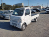 It is a picture of the white suzuki carry truck in 2010,Sub Photo 0 Stock No.Y063880