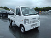 It is a picture of the white suzuki carry  truck in 2009,Sub Photo 1 Stock No.Y067056